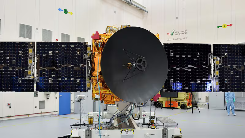 Abu Dhabi researchers test-fire rocket engine for future Mars missions