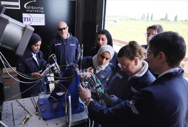 Abu Dhabi researchers test-fire rocket engine for future Mars missions